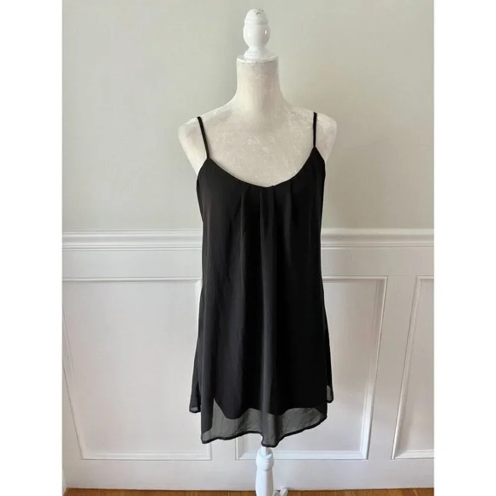 Heartsoul Babydoll Slip Dress Black S